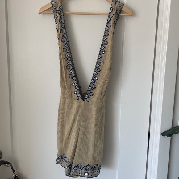 Free People Pants - Free People romper!! Size large. Lightly used.